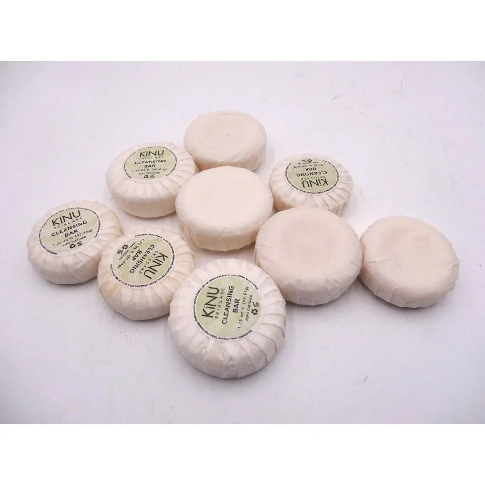 Kinu lot of 9 Travel Soap 1.75 & 1.25 Oz Cleansing Bar‎  New Sealed
